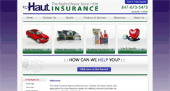 Desktop Screenshot of hautagency.com